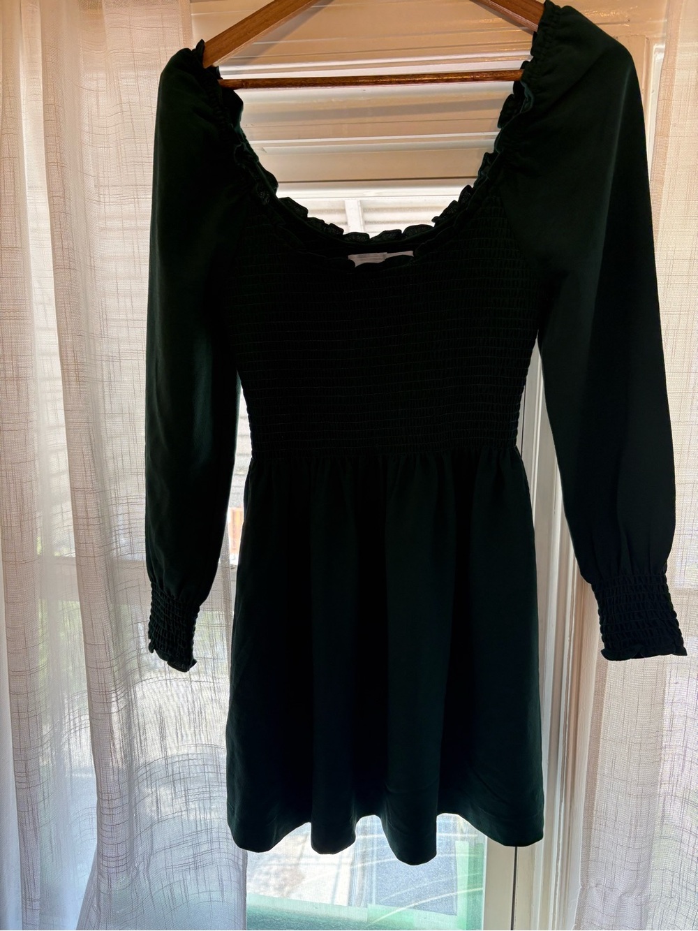 Hill House  Long-Sleeve Mini Dress